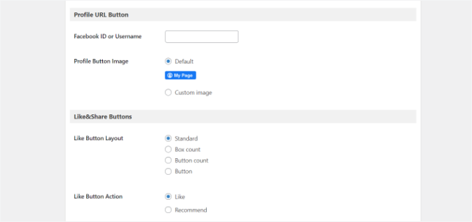 More customization options More customization options