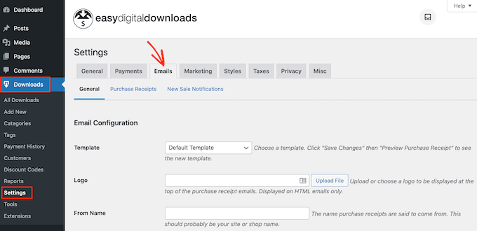 How to customize the purchase confirmation email on your online store How to customize the purchase confirmation email on your online store