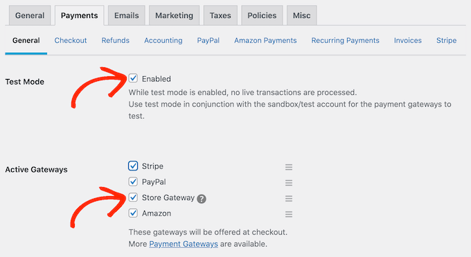 Aggiungere gateway di pagamento a WordPress Aggiungere gateway di pagamento a WordPress