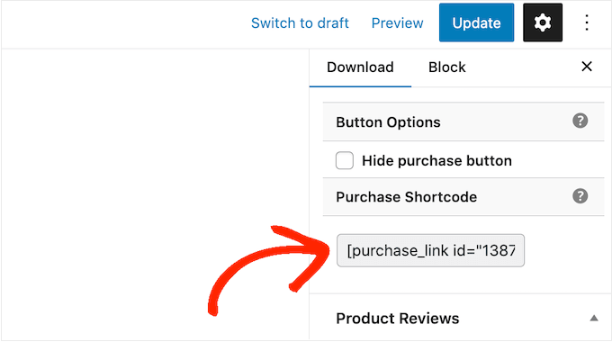 Come aggiungere un download digitale a WordPress usando lo shortcode Come aggiungere un download digitale a WordPress usando lo shortcode