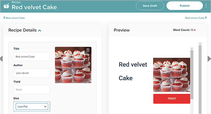 Panoul de administrare WordPress pentru pluginul Create Panoul de administrare WordPress pentru pluginul Create