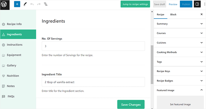 Panoul de administrare Rețete Delicioase Panoul de administrare Rețete Delicioase