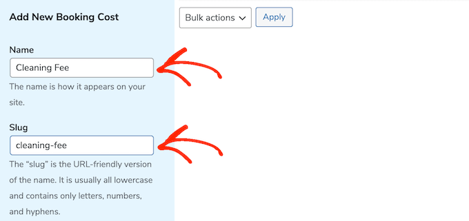Añadir un nuevo costo de reserva a una tienda de alquiler de equipos Añadir un nuevo costo de reserva a una tienda de alquiler de equipos