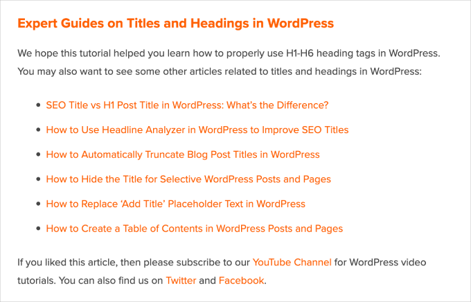 wpbeginner-example-of-conclusion WPBeginner example of conclusion
