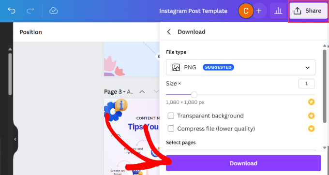 Download canva template Download canva template