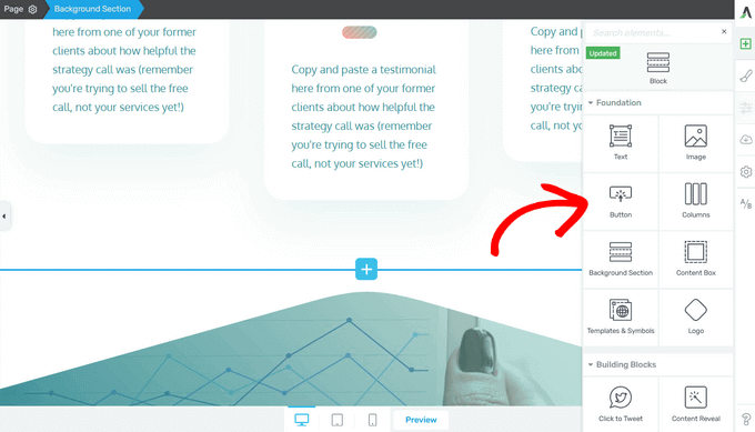 Adding ready-made elements to a page design in WordPress Adding ready-made elements to a page design in WordPress