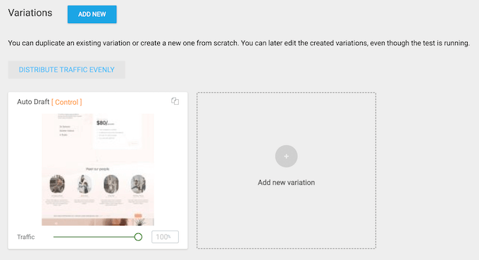 Creating split testing variations using Thrive Optimize Creating split testing variations using Thrive Optimize