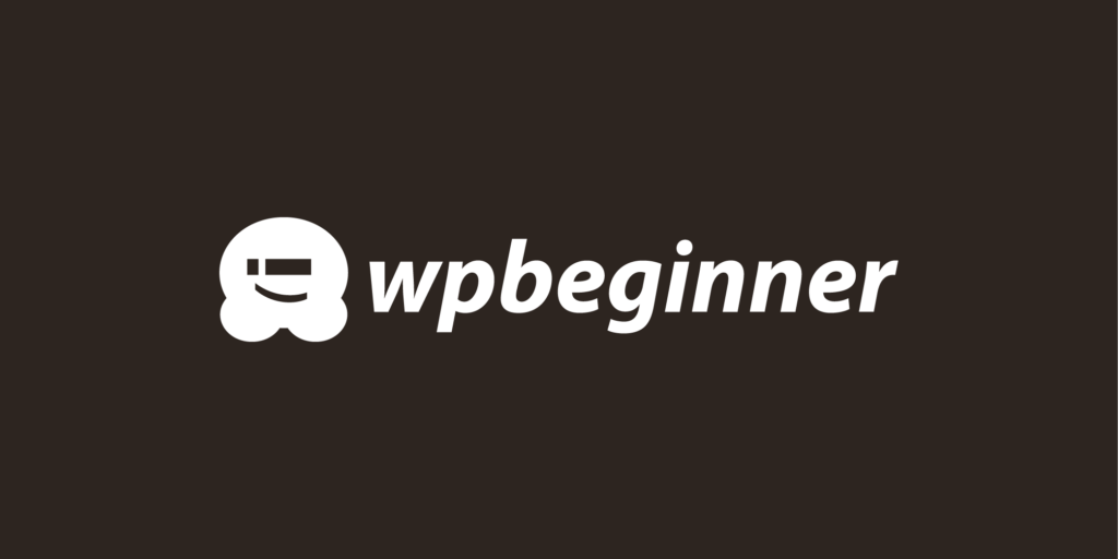 WPBeginner logo on dark background WPBeginner logo on dark background