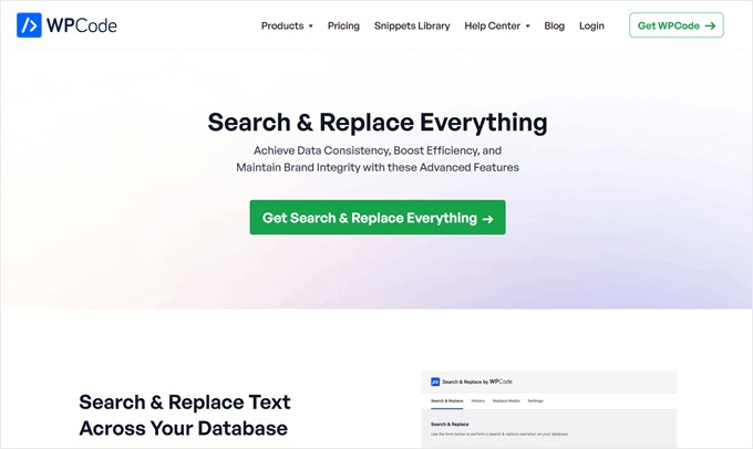 Search & Replace Everything by WPCode Search & Replace Everything by WPCode