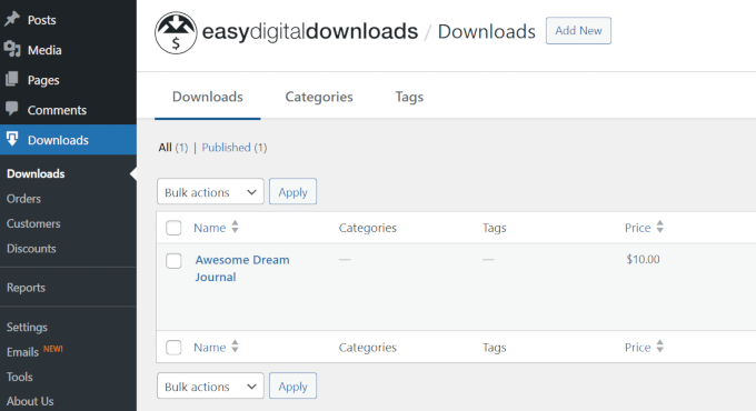 Managing downloads in Easy Digital Downloads Managing downloads in Easy Digital Downloads