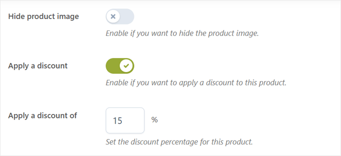 Applying a discount to individual products in the bundle with the YITH plugin Applying a discount to individual products in the bundle with the YITH plugin