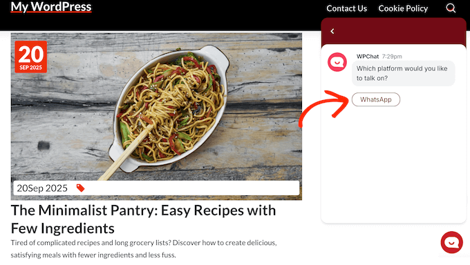 How to add WhatsApp chat to your WordPress blog or website How to add WhatsApp chat to your WordPress blog or website