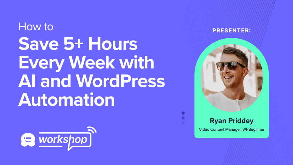 AI i Automatyzacja Warsztaty WPBeginner AI i Automatyzacja Warsztaty WPBeginner