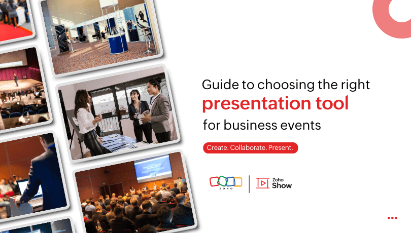 Guide to choosing the right presentation tool for business events